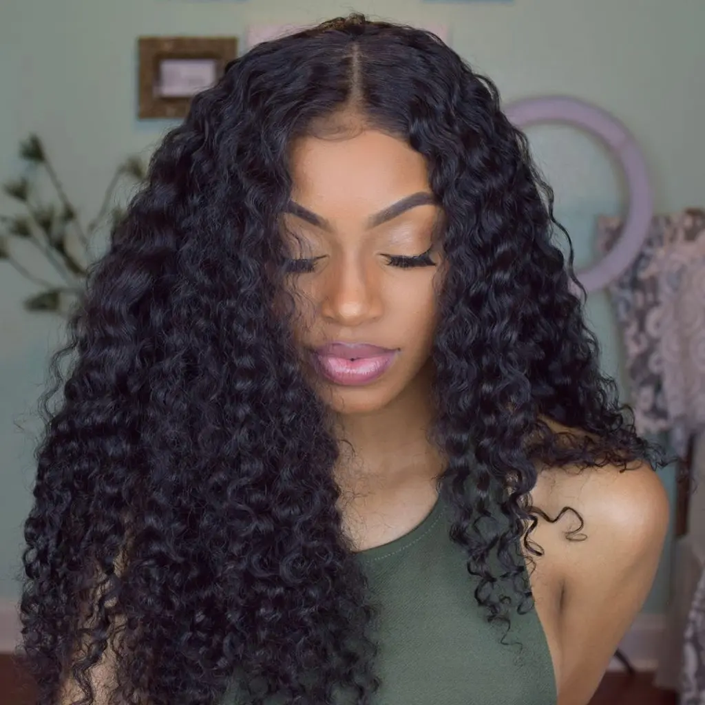 Curly Sew-In Wig